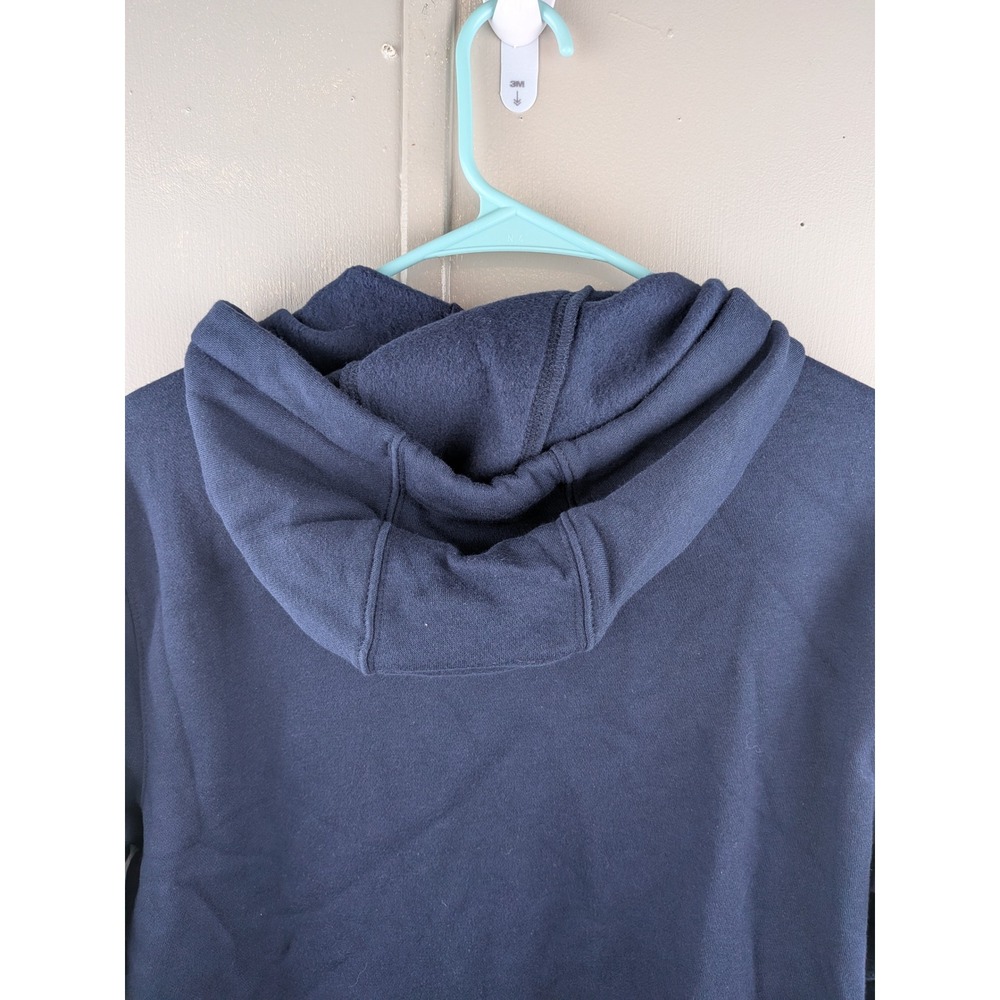 Reebok Mens Navy Blue Fleece Pullover Hoodie Sweatshirt REM233FH03 Size M NWT - Picture 5 of 5